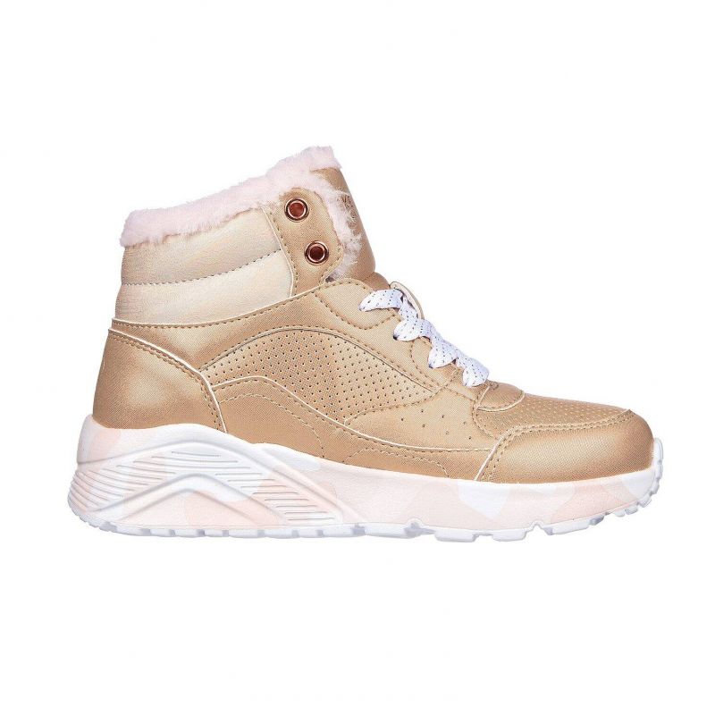 Skechers UNO LITE CAMO DAZZLE JR shoes 310485L-GDPK Footwear/Lifestyle/Skechers Skechers
