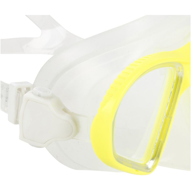 Fashy “Adventure II” Diving Mask, Yellow/Transparent