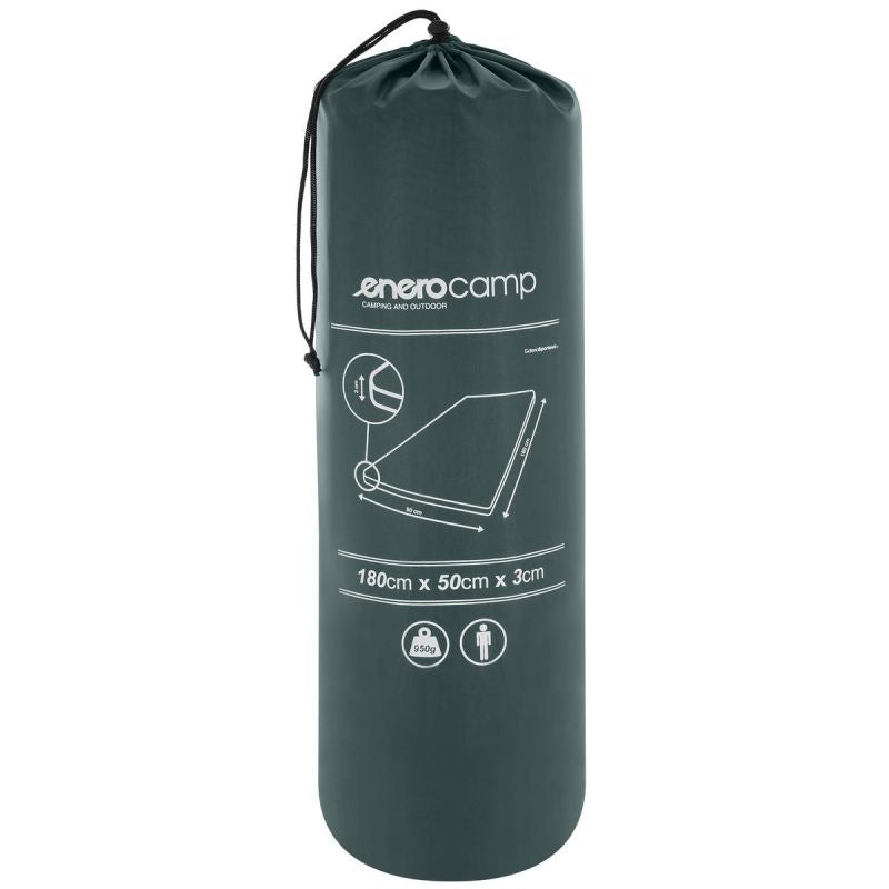 SELF-INFLATION TOURIST MAT MATTRESS 180X50X3CM GREEN Accessories Your Sports Performance