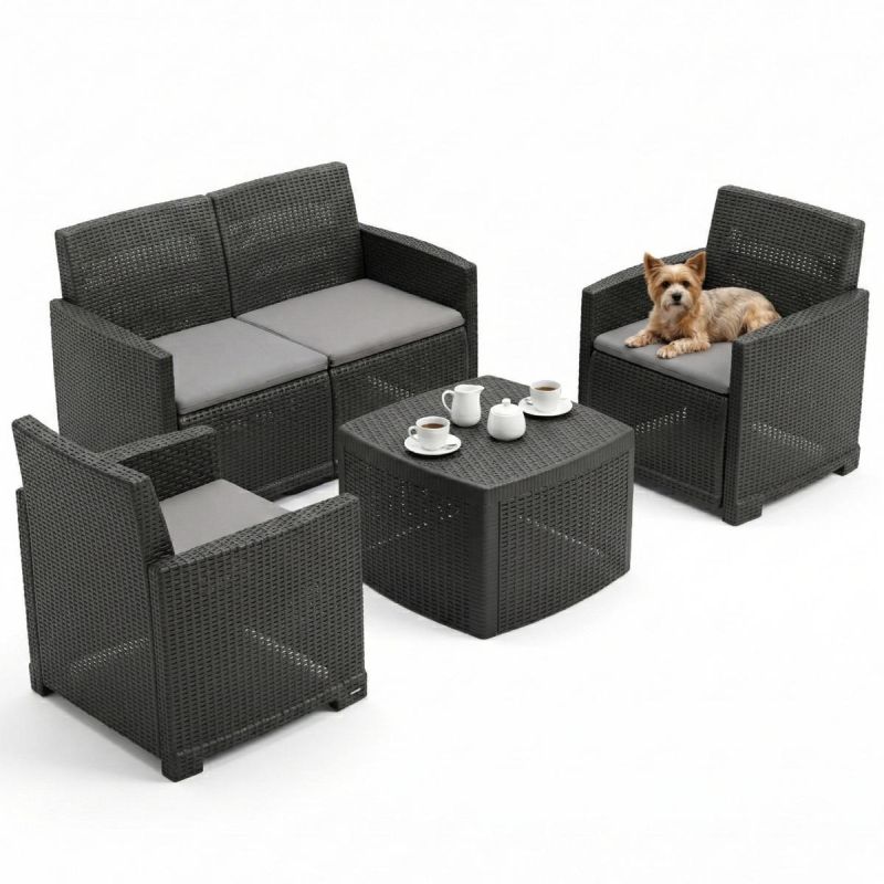 LOUNGE FURNITURE SET: 2 ARMCHAIRS + SOFA + COMO TABLE Home and Garden/Garden Your Sports Performance