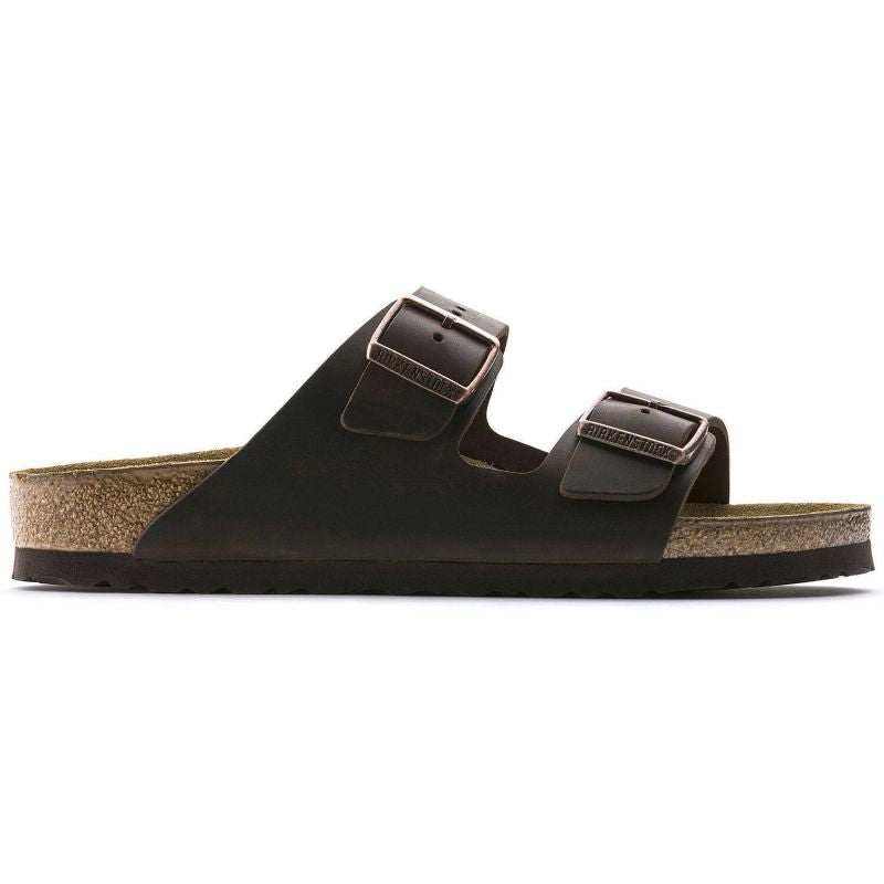 Women's/men's brown Birkenstock Arizona Nubuck Habana narrow flip-flops (52533) Footwear/Lifestyle/Birkenstock/Klapki/chodaki Birkenstock