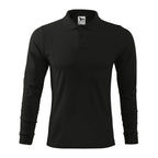 Malfini Single J. LS M MLI-21101 polo shirt black Clothing/Lifestyle/T-shirts/Malfini Malfini