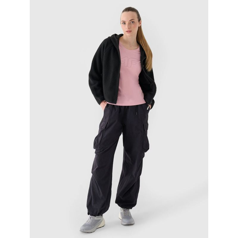 Slim T-shirt with print for women 4F 4FWMM00TTSHF1846-56S *Kategoria tymczasowa Your Sports Performance