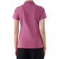 Women's polo shirt 4F F554 burgundy 4FWAW25TPTSF554 60S In preparation Your Sports Performance