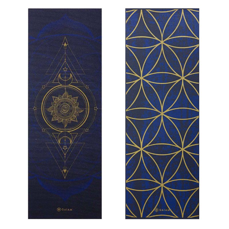 Double-sided yoga mat Gaiam Sun and Moon 6mm 63419 Accessories/Training equipment Your Sports Performance