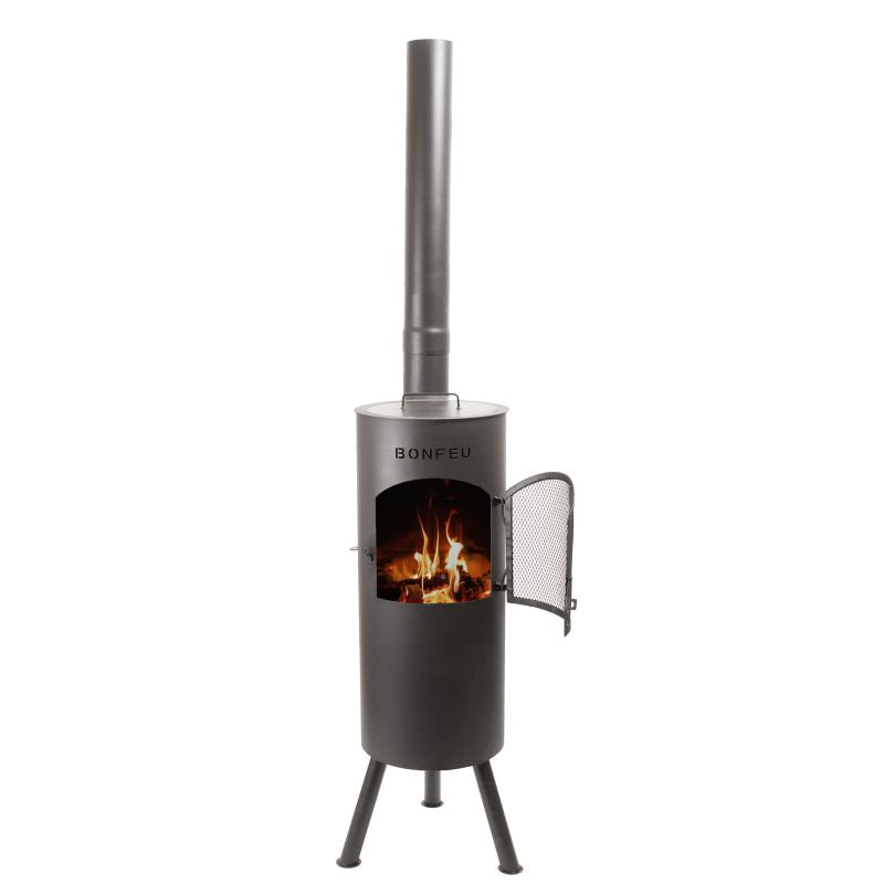 BONFEU GARDEN FIREPLACE BONGIANO LP BLACK In preparation Your Sports Performance