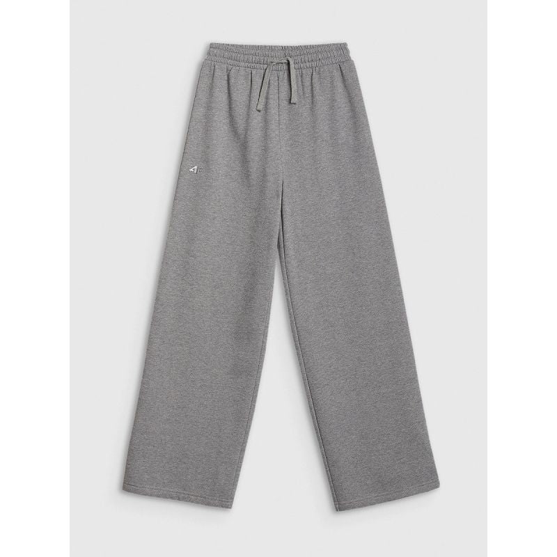 Girls' wide-leg sweatpants 4F 4FJRSS26TTROF1726-25M 4f