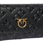 Pinko Love Tiny Birds Women's Leather Wallet C Monogram Black - 103765A1YB-Z99Q Akcesoria i sprzęt koszykarski/Torby i plecaki Your Sports Performance