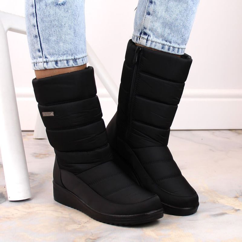 High-top snow boots News W EVE436A black Footwear/Outdoor/News Your Sports Performance