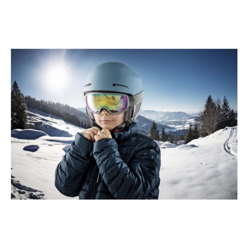 ALPINA ZUPO SMOKE-BLUE MATT 51-55 winter helmet Narciarstwo/Kaski Your Sports Performance