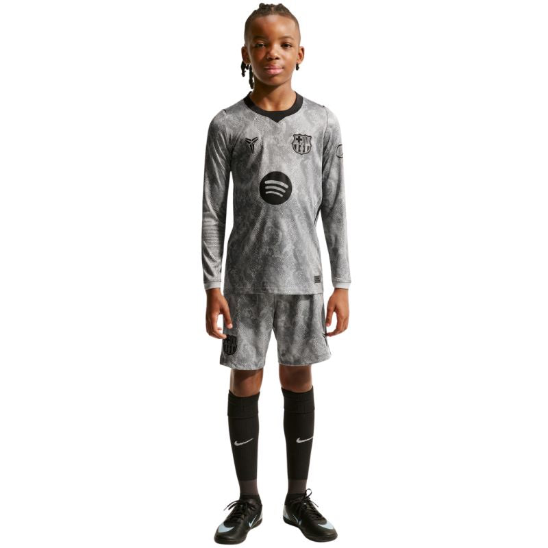 Nike FC Barcelona 2026/27 Stadium Away Kids' Goalkeeper Jersey Gray IO8337 013