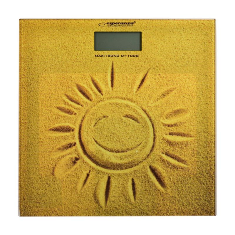 Esperanza Sunshine EBS006 Bathroom Scale (Sand Color) AGD - Produkty/Wagi łazienkowe Your Sports Performance