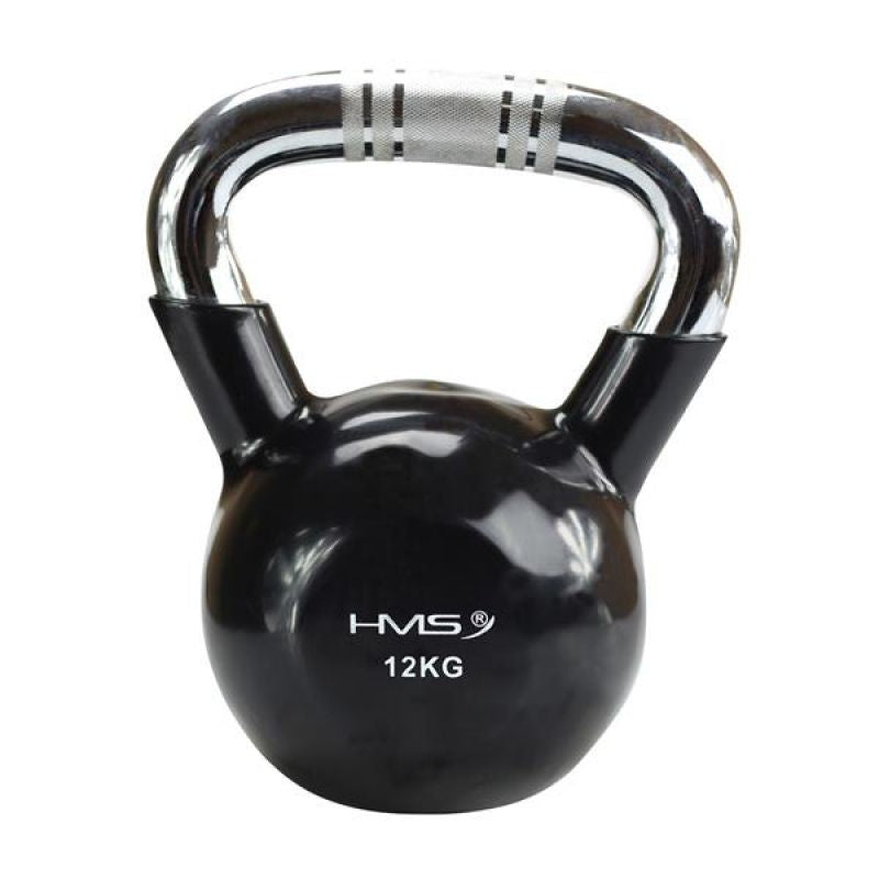Kettlebell HMS KTC20 BLACK cast iron knurled handle Accessories/Training equipment Your Sports Performance