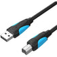 Vention USB-A to USB-B Printer Cable 480Mbps 5m Black In preparation Your Sports Performance