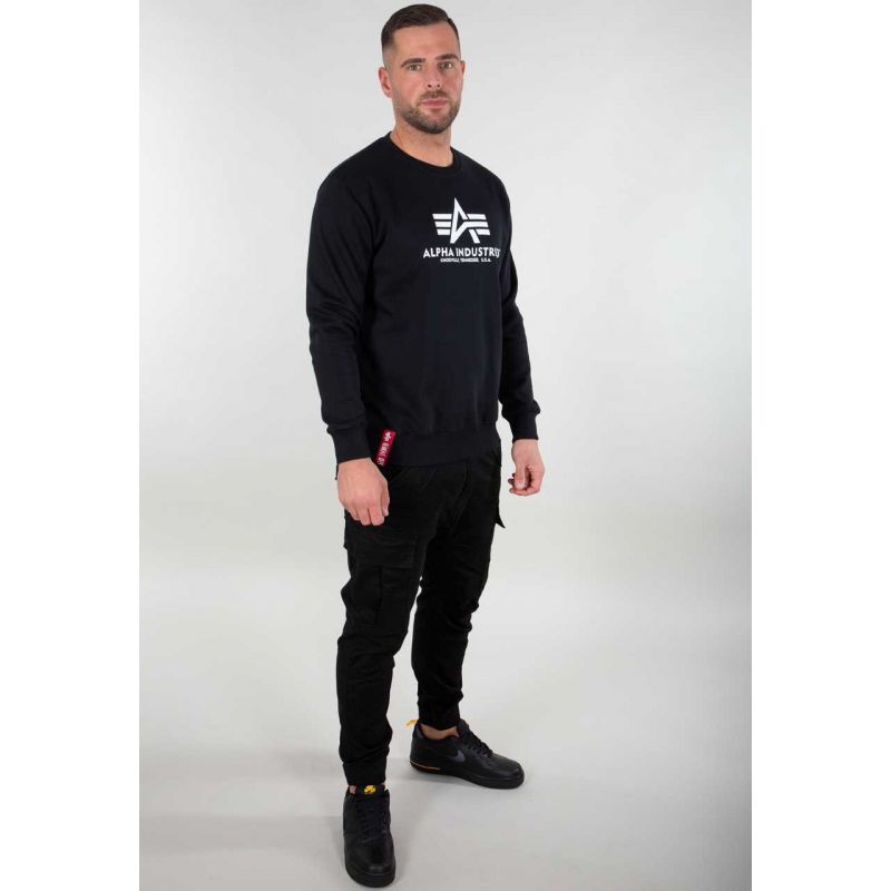 Alpha Industries Basic Sweater M 178302-03 Clothing/Lifestyle/Akpha Industries Your Sports Performance