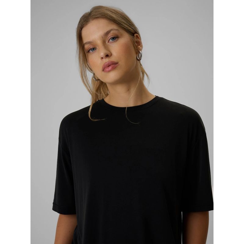 Women's loose modal T-shirt 4F 4FRSS26TTSHF3630-20S