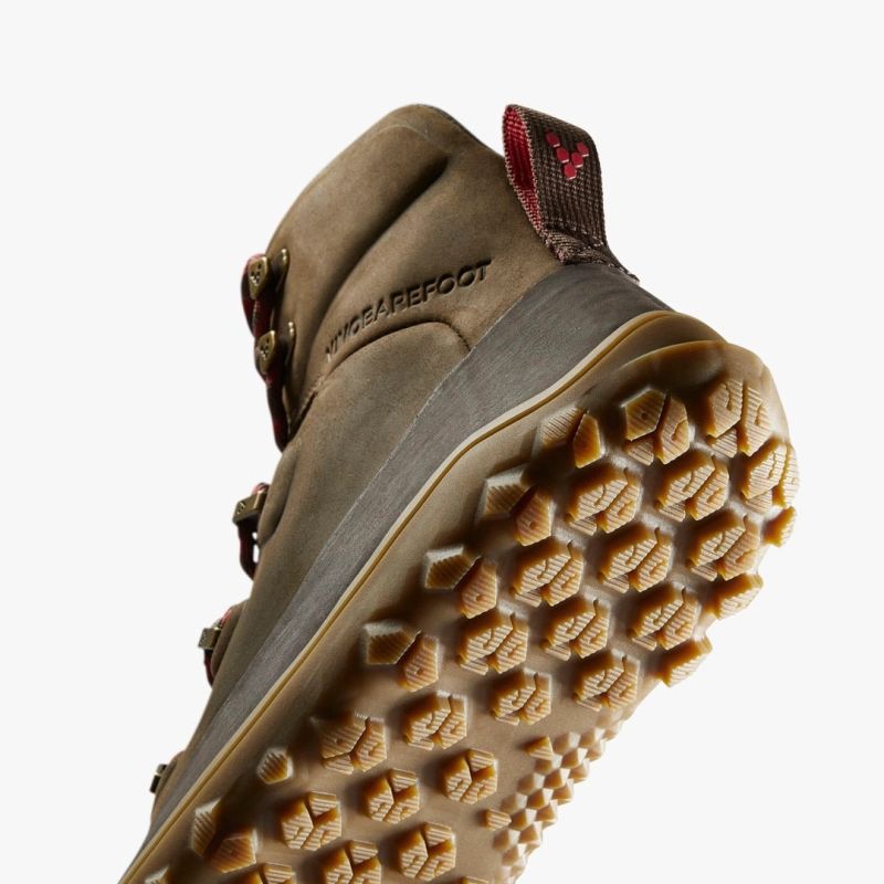 Vivobarefoot TRACKER LEATHER AT MENS Brown Shoes (30953302) Vivobarefoot