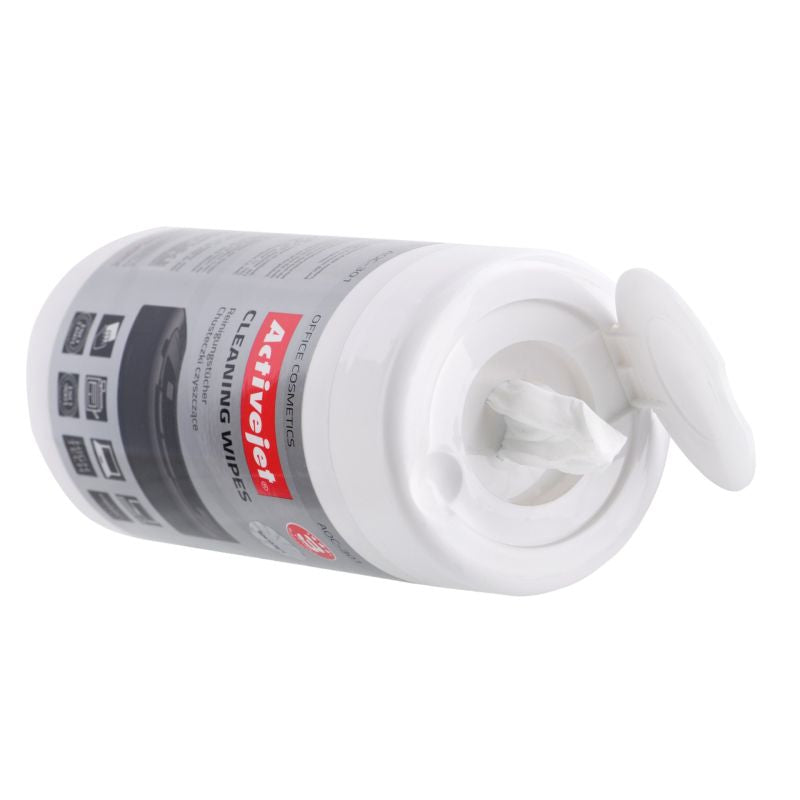 Activejet AOC-301 universal cleaning wipes 100 pcs. In preparation Your Sports Performance