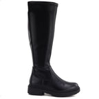 Women's black insulated boots, Sergio Leone KZ-02