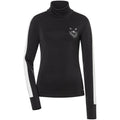 Women’s SUPER.NATURAL W BANDITO CAT ROLL NECK Long-Sleeve Top, Black