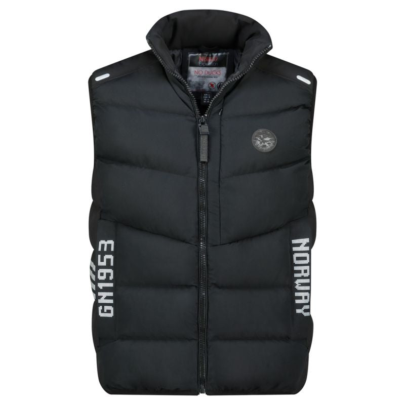 Geographical Norway VINCENNT BLACK DB MEN 001 Men's Vest (WZ8409H/GN-BLACK)