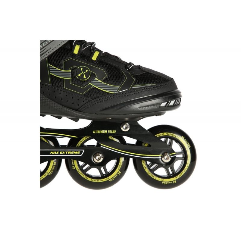 NILS EXTREME NA9157 ROLLER SKATES BLACK AND GOLD SIZE 39 Import z Action/Skating/Rolki, wrotki Your Sports Performance