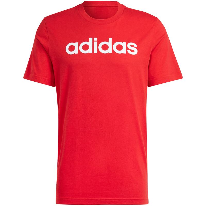 adidas Essentials Single Jersey Linear Embroidered Logo M IC9278 Clothing/Lifestyle/T-shirts Adidas