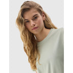 Women's plain organic cotton T-shirt 4F *Kategoria tymczasowa Your Sports Performance
