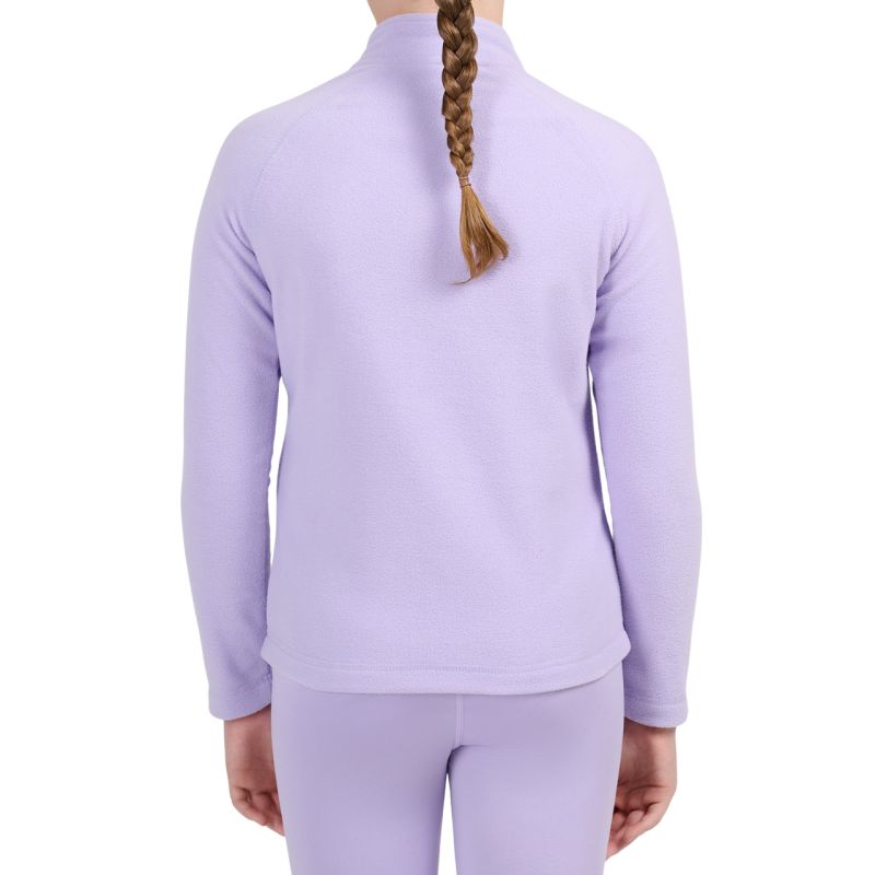 Girls’ Thermal Fleece Top 4F F089 Light Purple 4FJWAW26UFLEF089 52S