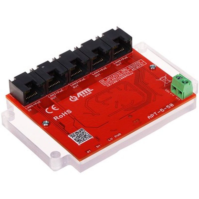 POE Switch / Extender APT-5-50 5-port ATTE Komunikacja i łączność/Switch-e Your Sports Performance