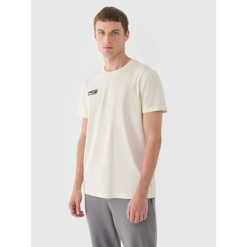 Men's regular plain T-shirt 4F 4FRAW24TTSHM2602-83S *Kategoria tymczasowa Your Sports Performance