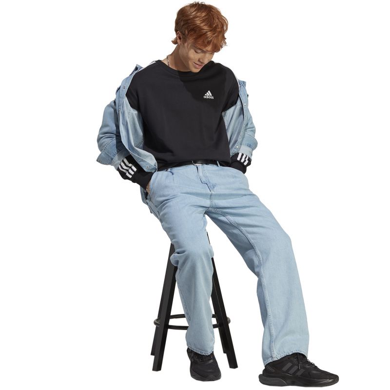 adidas Essentials French Terry 3-Stripes M IC9317 sweatshirt Clothing/Lifestyle Adidas