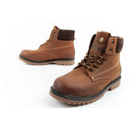 Wrangler Arch men's shoes Chelsea boots elegant ankle boots natural leather brown Wrangler