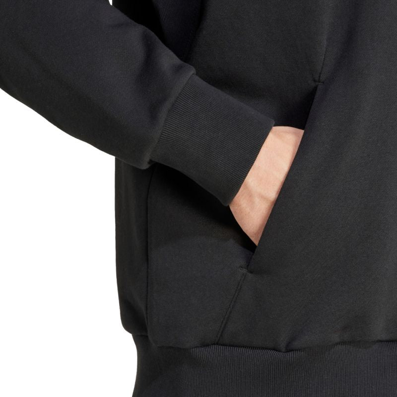 Men's adidas All Szn Fleece Full-Zip Hoodie Black IX1249 In preparation Adidas