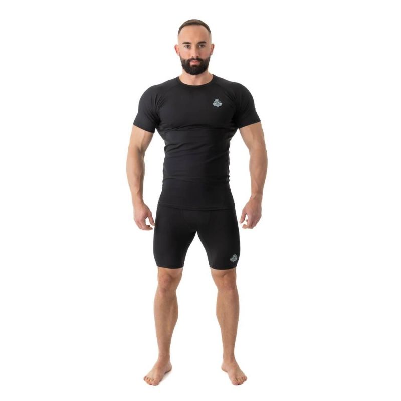 Vale Tudo MMA Compression Shorts (Tight) Black CS - S ODZIEŻ - Leginsy Your Sports Performance