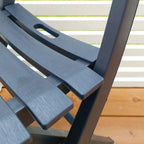 SET OF 4 FOLDABLE PLASTIC CATERING CHAIRS KOMODO ANTHRACITE Home and Garden/Garden Your Sports Performance