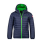 Trollkids Kids Eikefjord Jacket, navy/bright green, ultralight transitional jacket for boys/girls (463-100) In preparation Your Sports Performance