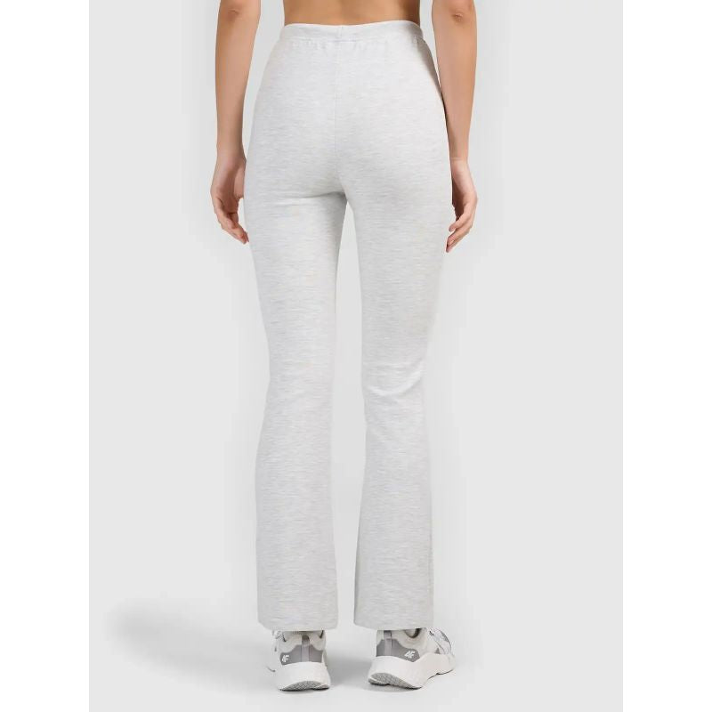 Women's 4F flared leg sweatpants 4FWAW26TTROF1747-27M