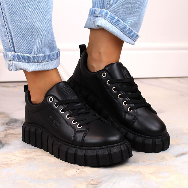 Platform shoes Big Star W INT1919 black Footwear/Lifestyle/Big Star Your Sports Performance