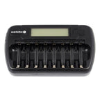 EVERACTIVE AAA/AA PROCESSOR CHARGER, 8 FULLY INDEPENDENT CHANNELS, CHARGING, REFRESHING, 12V ADAPTER INCLUDED NC-800 Baterie, akumulatorki i ładowarki/Ładowarki akumulatorowe (bez akumulatorków) Your Sports Performance