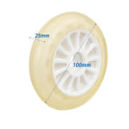 PU SCOOTER WHEEL 100MM WHITE Accessories Your Sports Performance