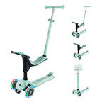 Scooter with seat GO•UP SPORTY LIGHTS (452-706-4 S) Accessories/Skating/Hulajnogi/Traditional/For kids/Globber Your Sports Performance