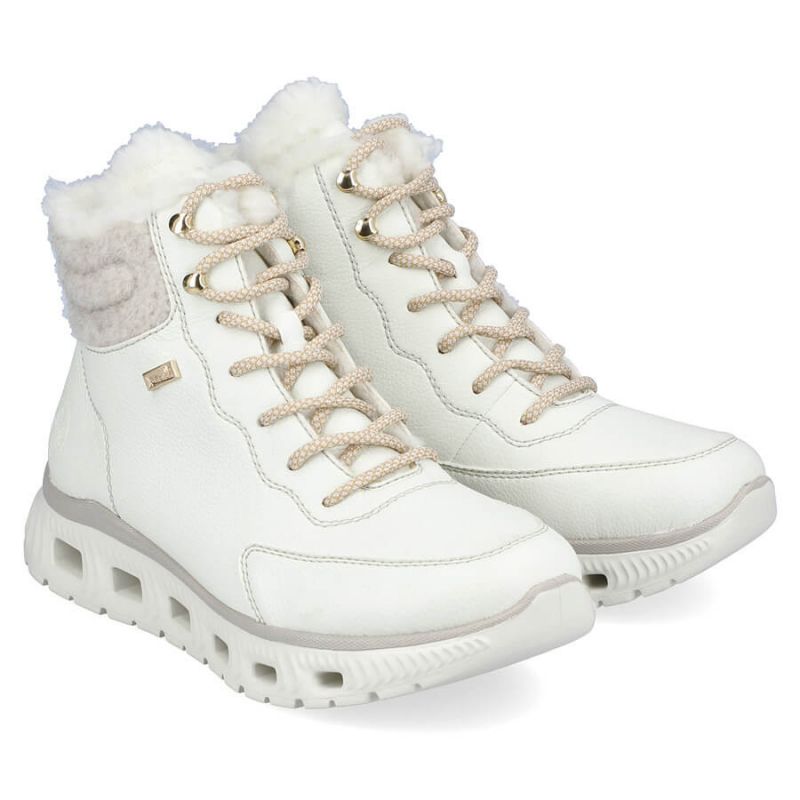 Rieker W RKR720 sports insulated boots white
