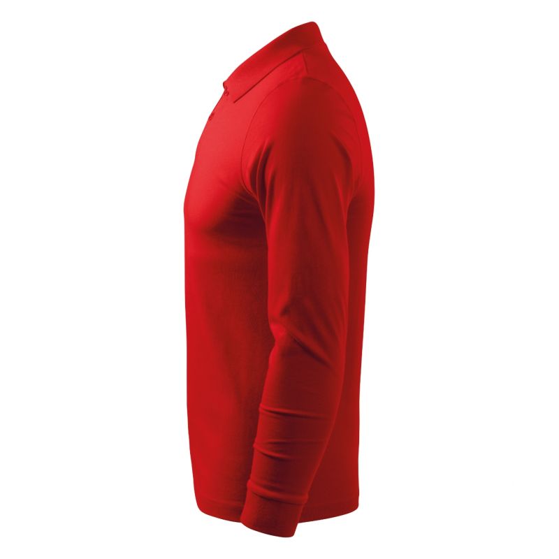 Polo shirt Malfini Single J. LS M MLI-21107 red Clothing/Lifestyle/T-shirts/Malfini Malfini
