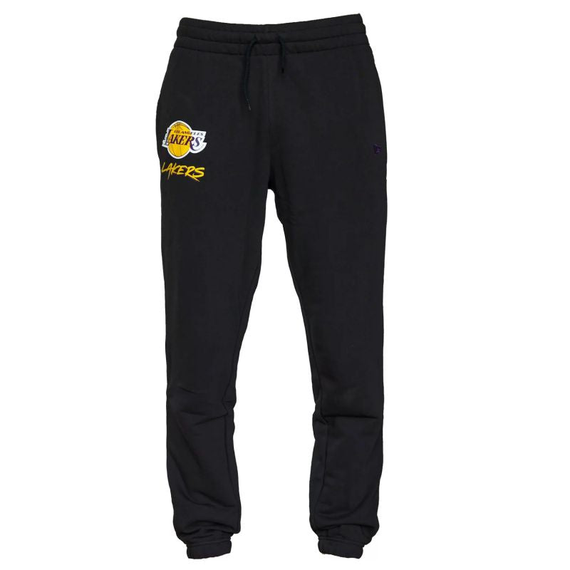 New Era NBA Team Los Angeles Lakers Logo Jogger Pants M 60284788 Clothing/Lifestyle/Trousers, shorts/New Era Your Sports Performance