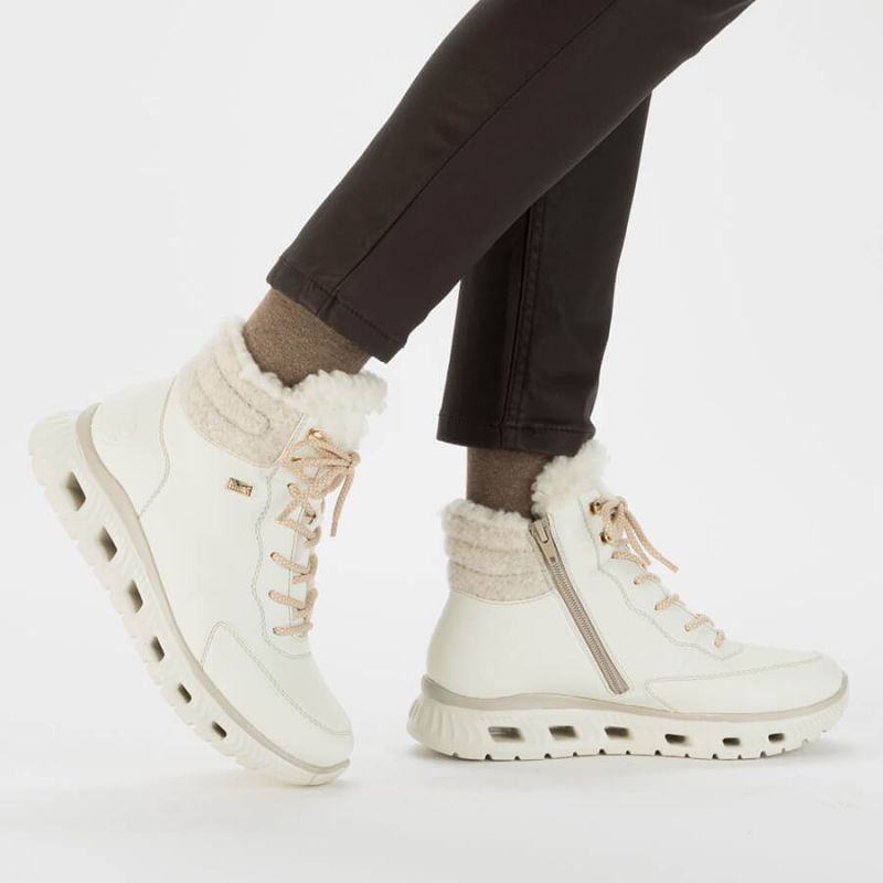 Rieker W RKR720 sports insulated boots white Footwear/Lifestyle/Rieker Your Sports Performance