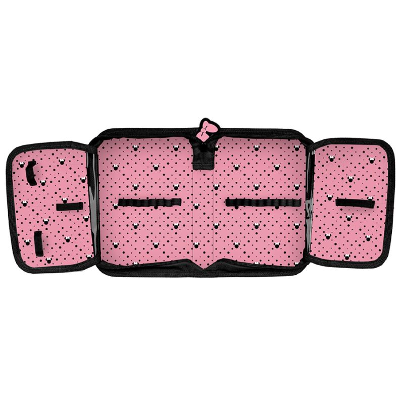 PASO x Minnie Mouse black school pencil case without school accessories - DM23VV-P001BW Akcesoria/Akcesoria dla fanów koszykówki/Gadżety koszykarskie Your Sports Performance