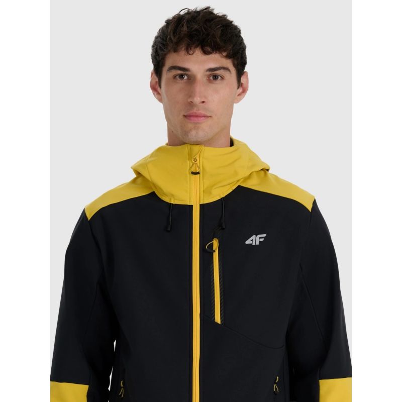 Men's 4F 4FRAW25TSOFM506-71S windproof membrane 8000 softshell jacket 4f