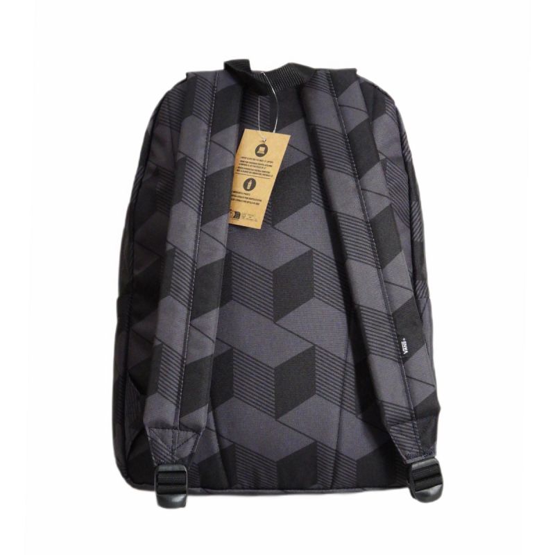 Vans Old Skool Drop V 22 L Black/Asphalt Urban School Backpack - VN000H4ZKOU1 Akcesoria i sprzęt koszykarski/Torby i plecaki Your Sports Performance
