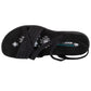 Skechers Reggae Slim - Summer Heat Sandals 163116-BBK Black 35 In preparation Your Sports Performance